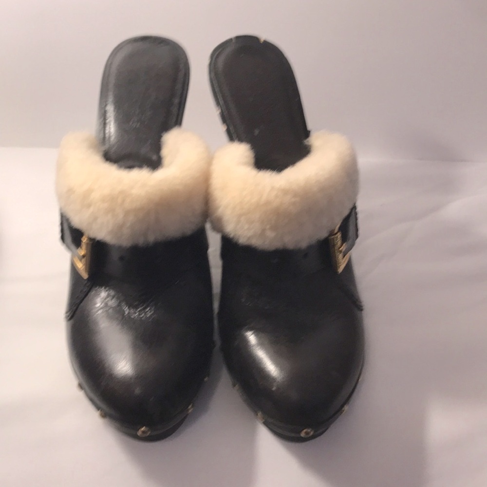 Michael Kors high heel clogs